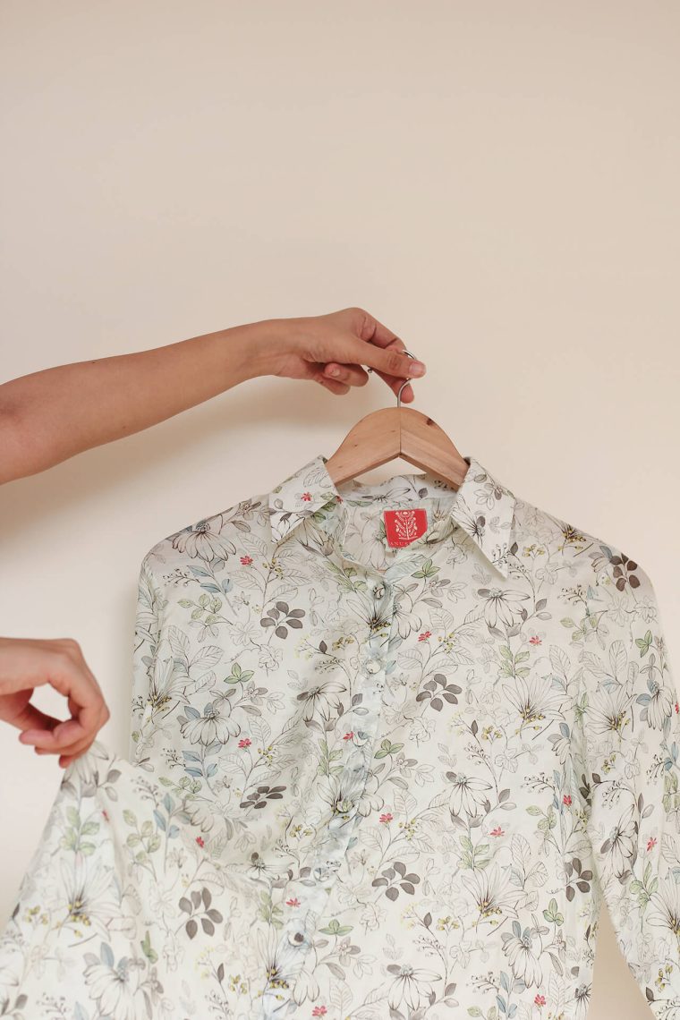 The Abstract Floral Shirt