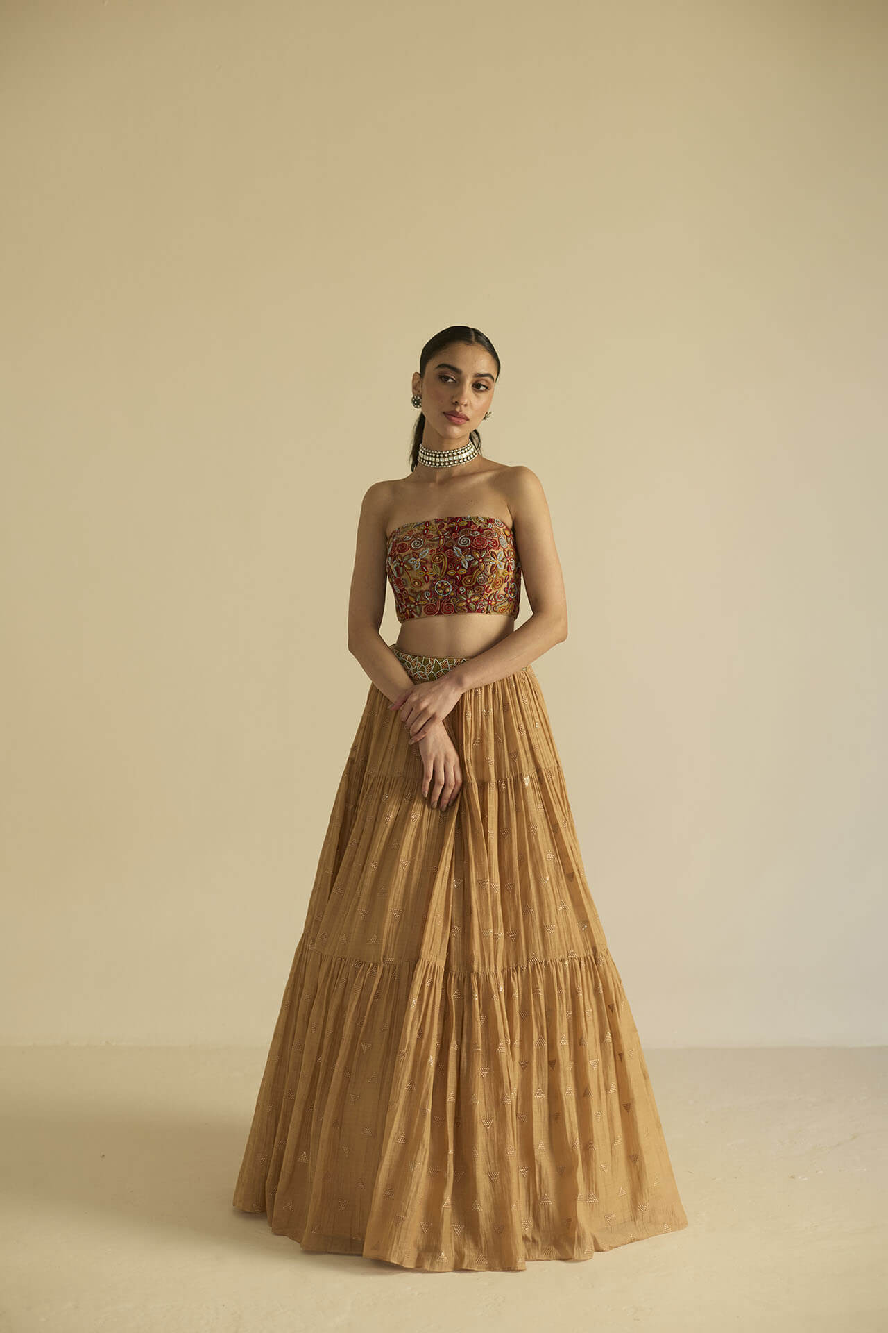 Sand Lehenga