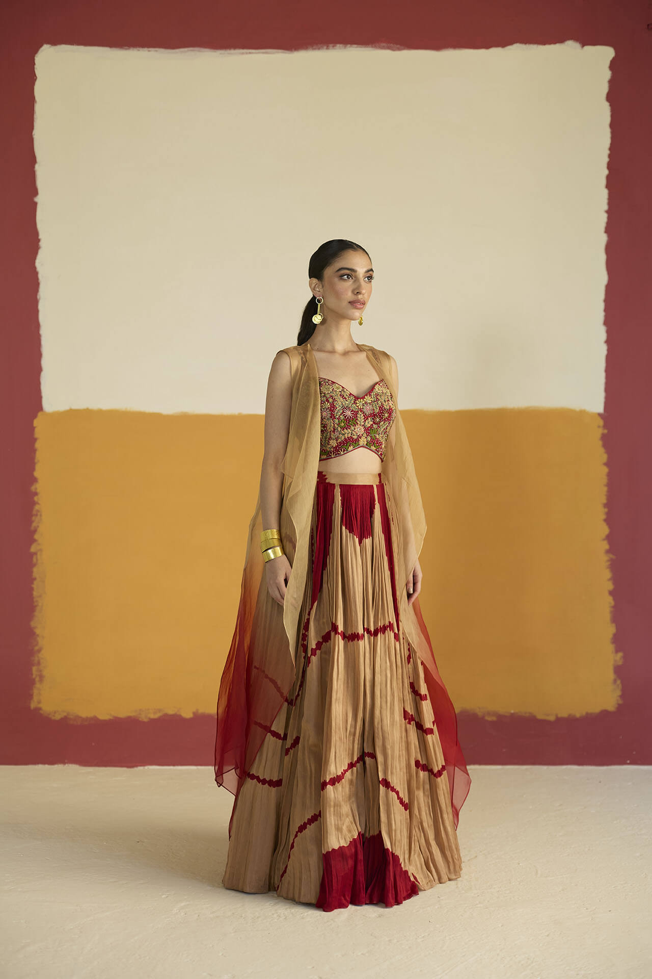 Rosa Lehenga