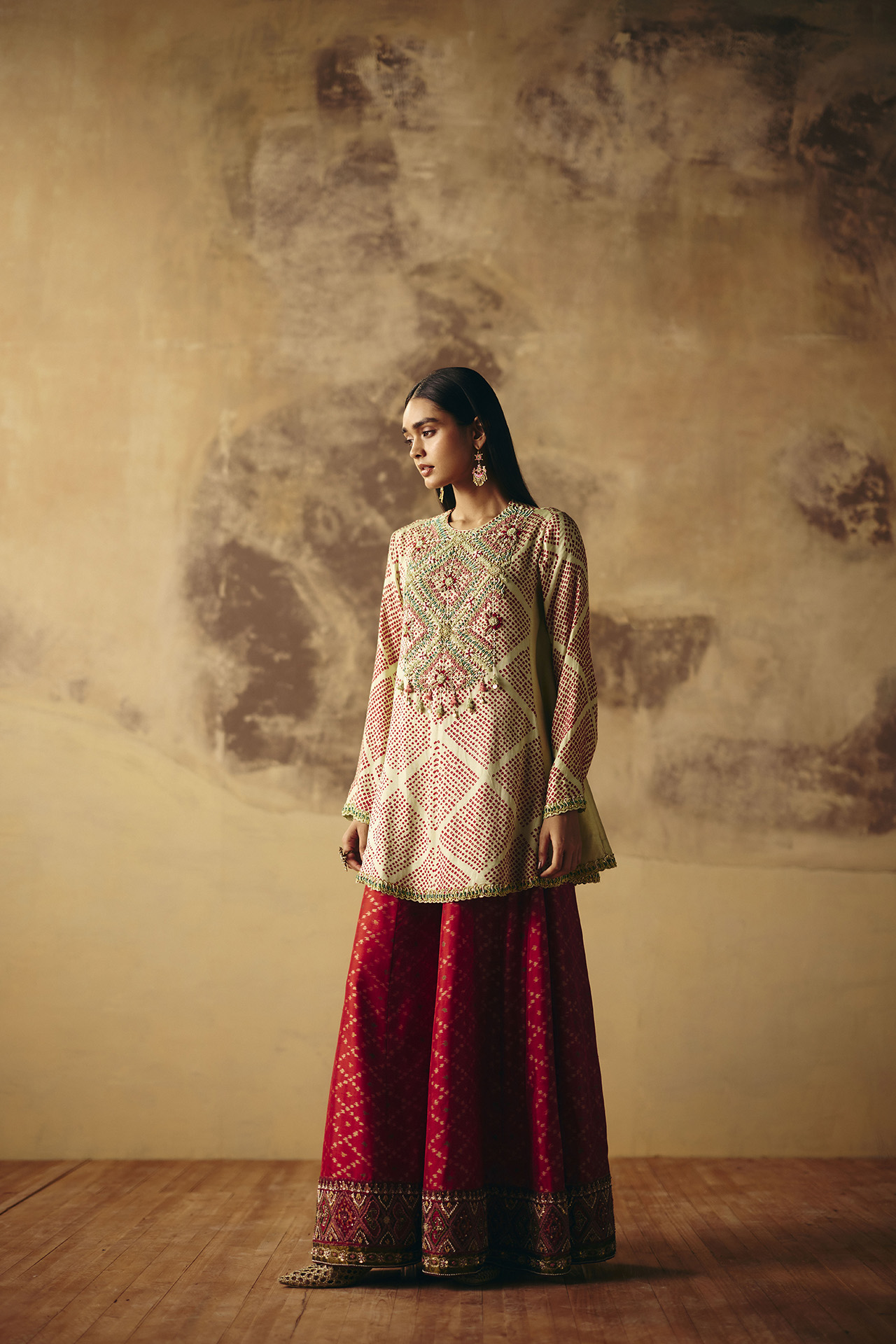 Bandhani - Patola Kurta Set